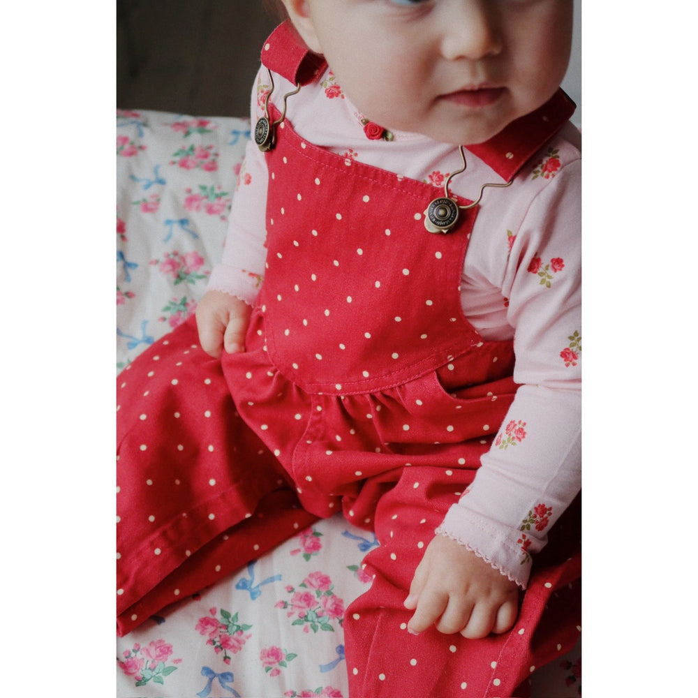 Køb Konges Sløjd Rosa Pink Basic Ls Body GOTS