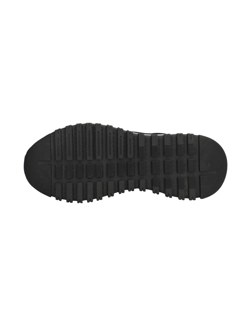 Lederkombination Boot