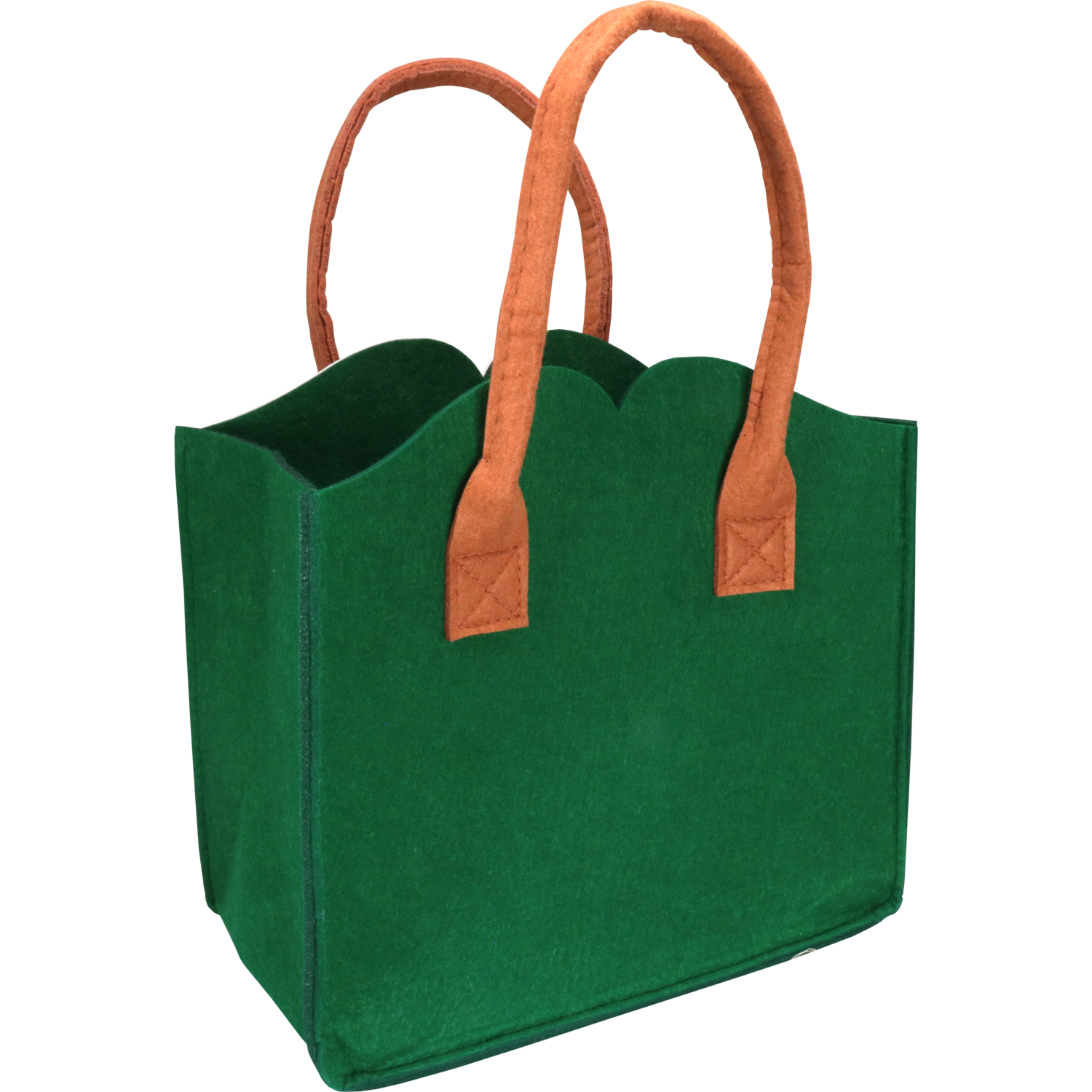 Tas, Fijne Feestdagen, Vilt, met hengsel, 27x15x25cm, assorti