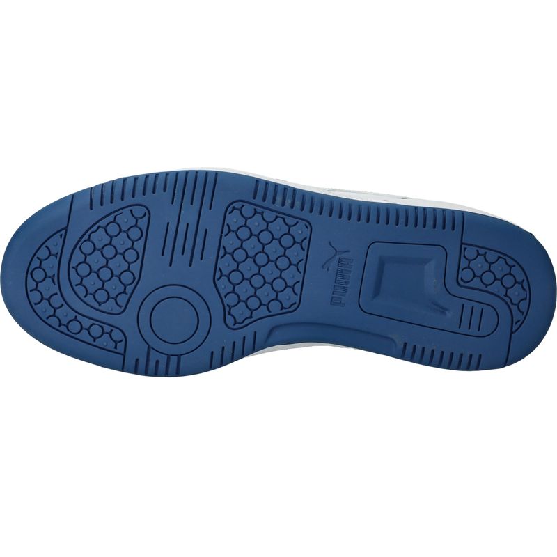 Puma Rebound V6 Low JR Sneakers Blauw Jongens