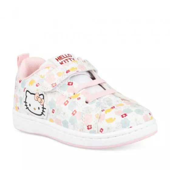 Baskets BLANC HELLO KITTY