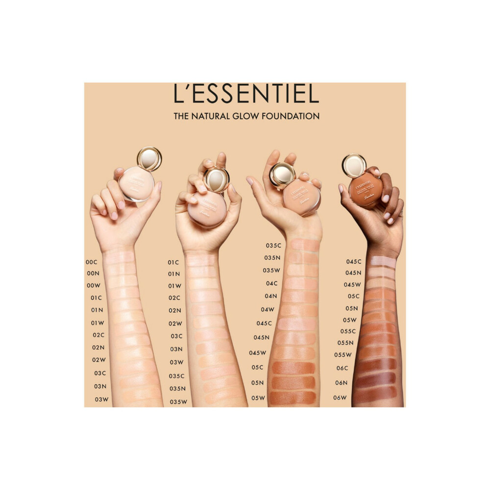 Guerlain L'Essentiel Natural Glow SPF 20 Foundation 02W Light Warm30 ml