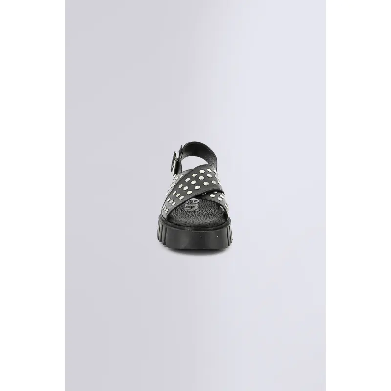 KICK FACT NOIR SANDALES Cuir Femme