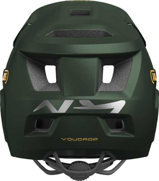 ABUS YouDrop FF Moss Green Fullface Cykelhjelm One Size