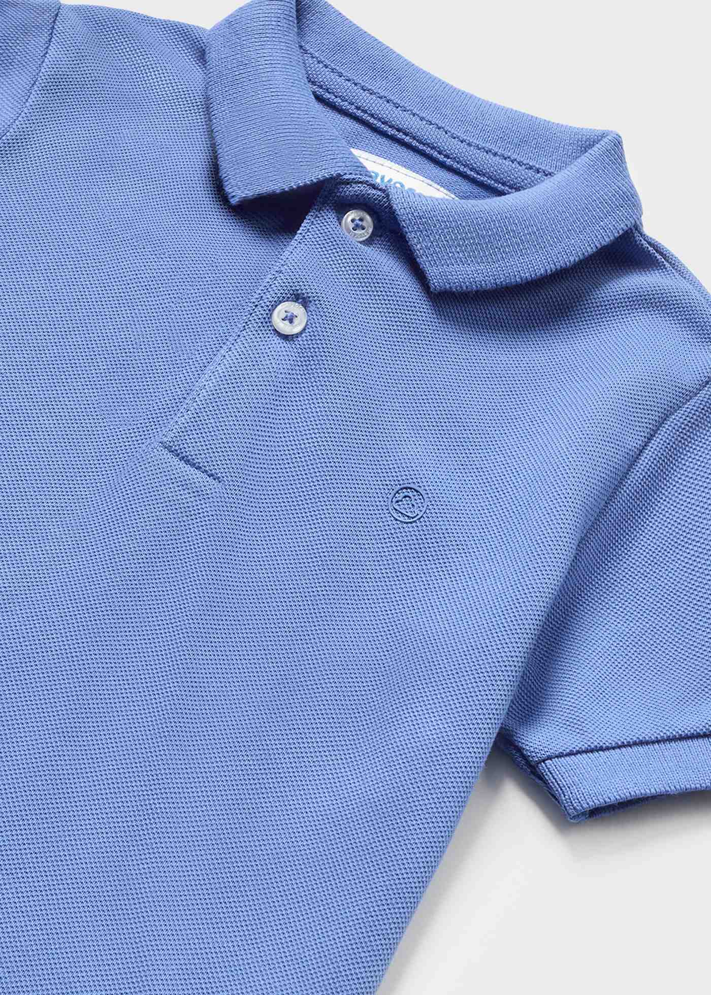 Camisa polo infantil Basic Granite