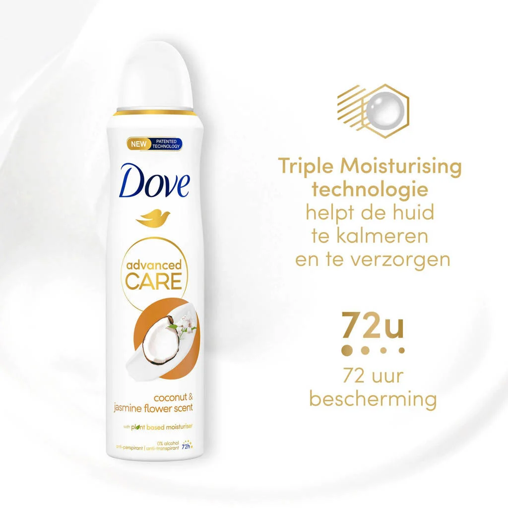 Coconut & Jasmine anti-transpirant deodorant spray - 6 x 150 ml