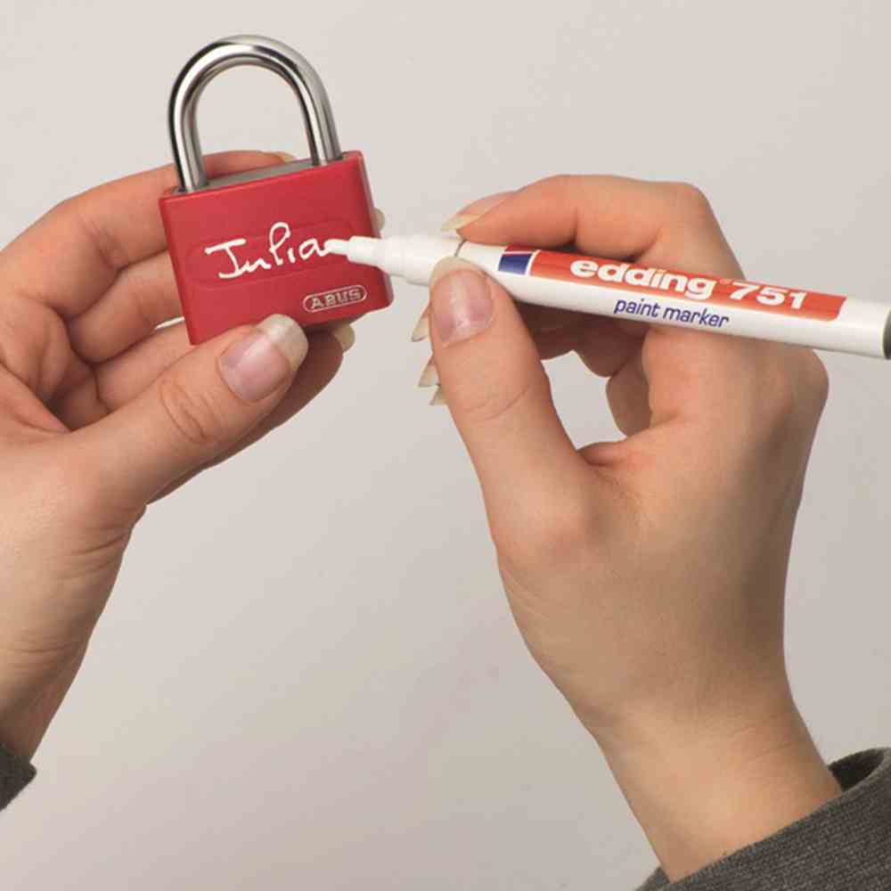 ABUS Alu-Hangschloss T65AL/4321 - schwarz - 2 Schlüssel
