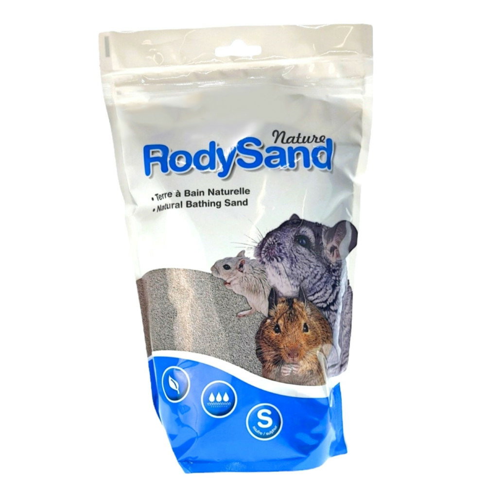 Terre de bain nature pour chinchilla 1.7 kg