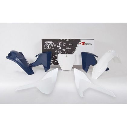Kit plastiques R-tech Husqvarna Origine - Blanc