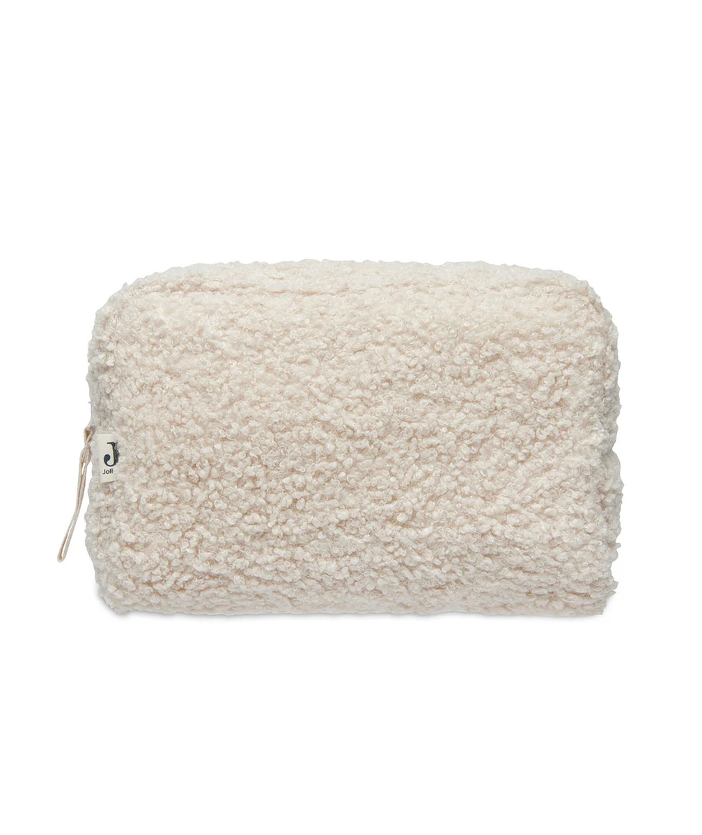 JOLLEINTROUSSE DE TOILETTE EN BOUCLETTES BEIGE