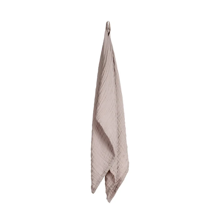 The Organic Company - Fine Handtuch, 60 x 100 cm, dusty lavender