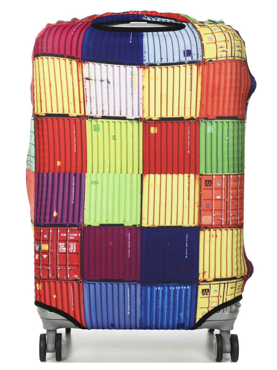 Housse de valise Periea Colourful Squares M