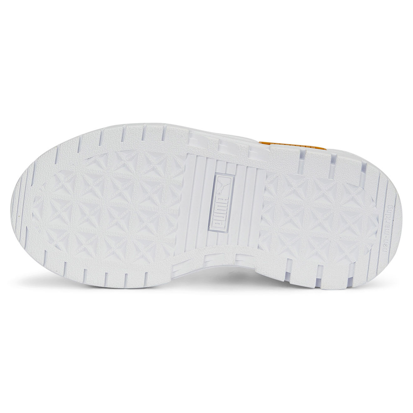 Puma Baskets Mayze Wild blanc/orange