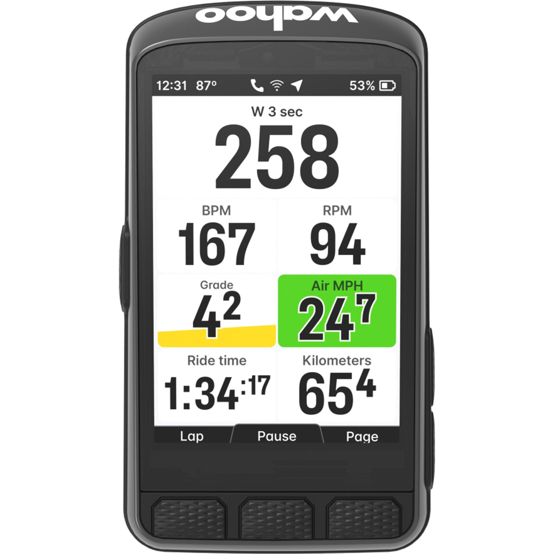 Wahoo Elemnt Ace Fietscomputer
