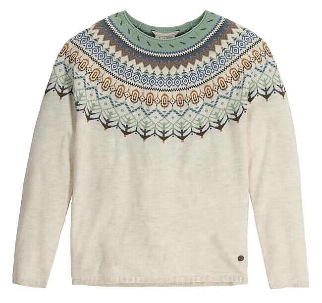 ROYAL ROBBINS - PULL WESTLAND FAIRISLE CREW