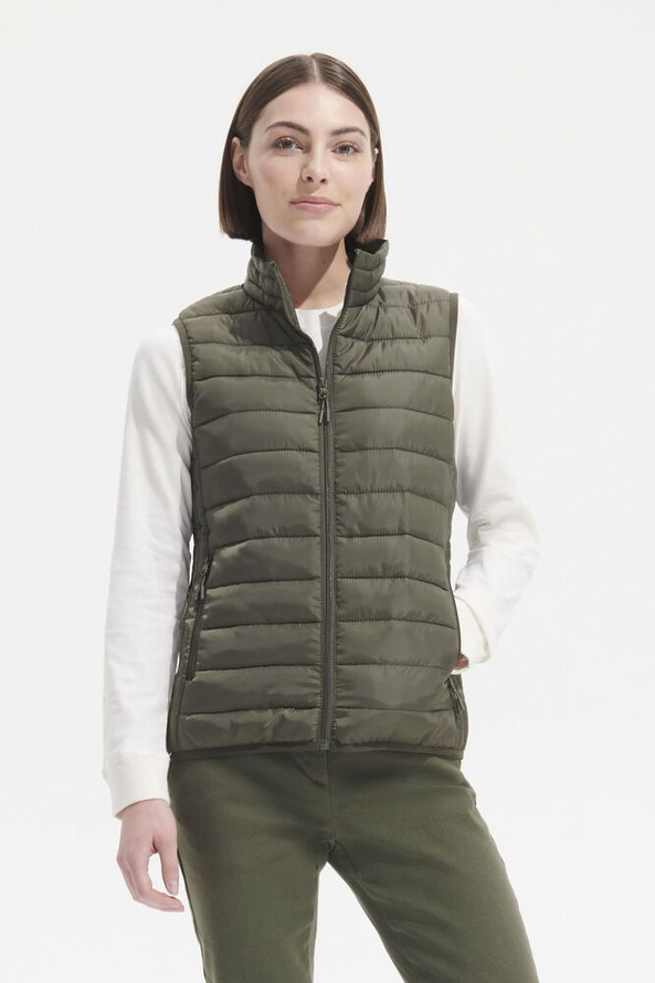 SOL'S 04021 - STREAM BW WOMEN Doudoune Light Sans Manches Femme