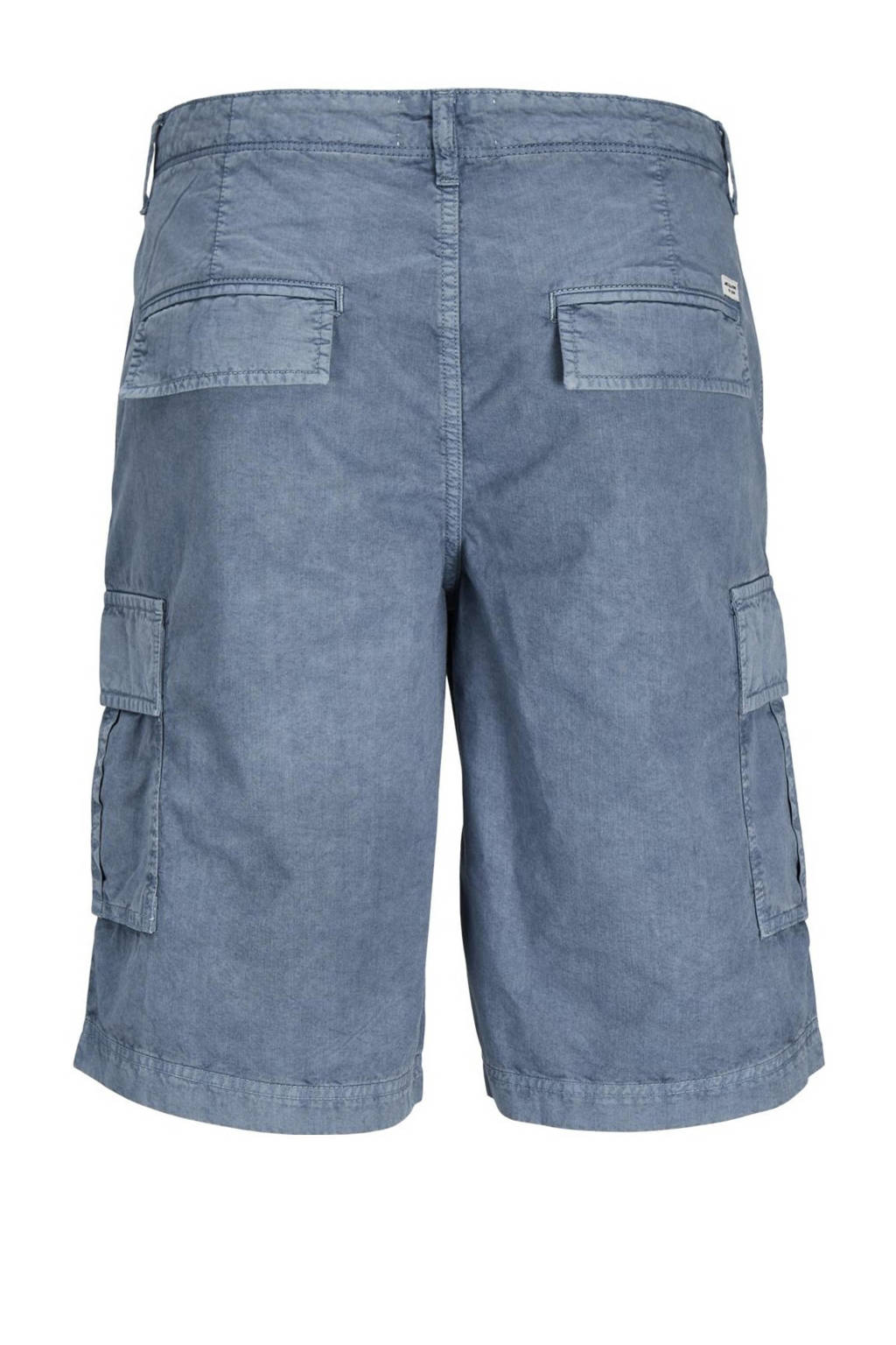 JACK & JONES loose fit cargo short JPSTCOLE JJCAMPAIGN lichtblauw
