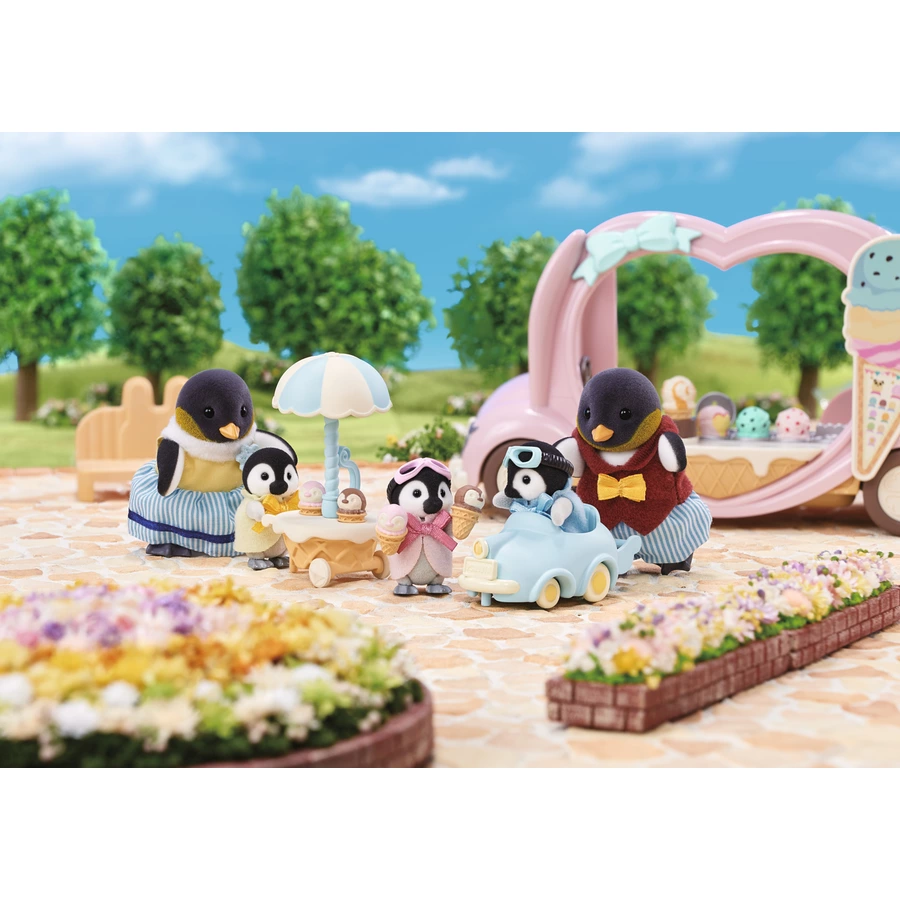 Sylvanian Families® Pinguin Fahr- und Spielset