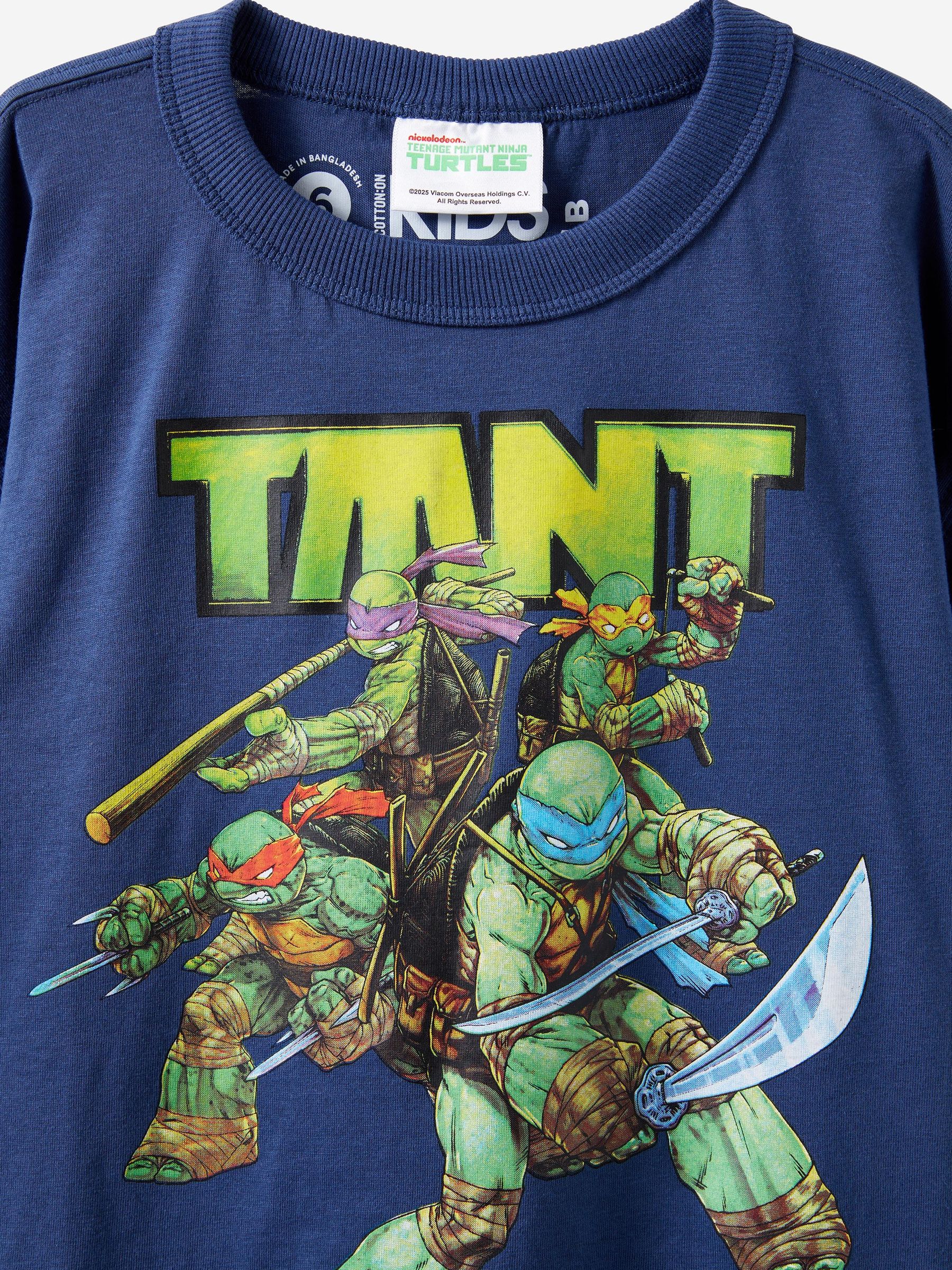 Cotton On TMNT Drop Shoulder Short Sleeve T-Shirt