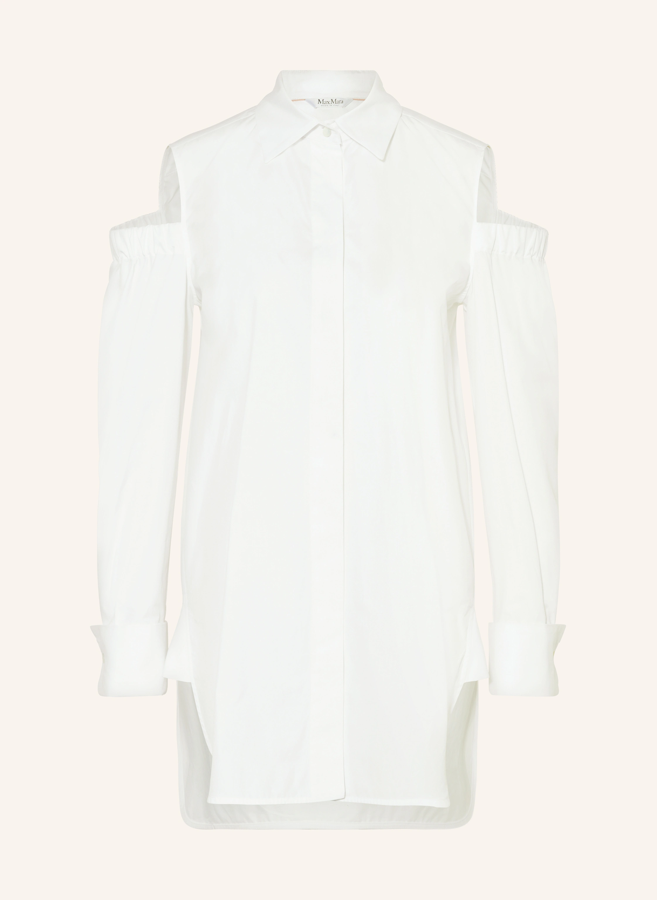 Max Mara Cold-Shoulder-Bluse RAGNI