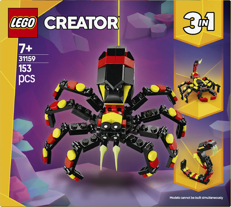 Lego Vilde dyr - Edderkop på spring 31159