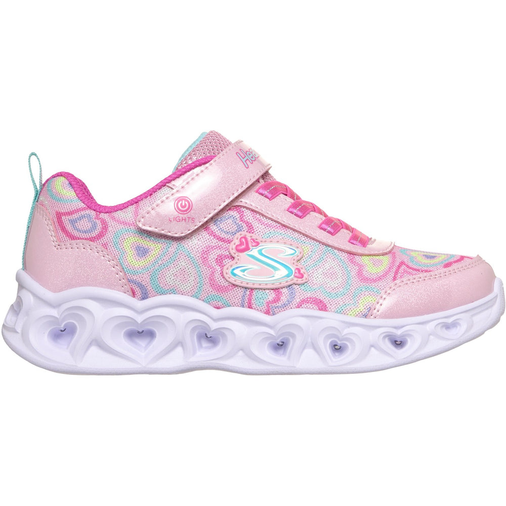 Køb Skechers Pink Heart Lights - Boogie Love