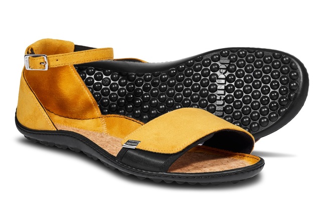Leguano Barfussschuh  , Sommerschuh, Sandale, Sandalette, mit praktischem Klettverschluss