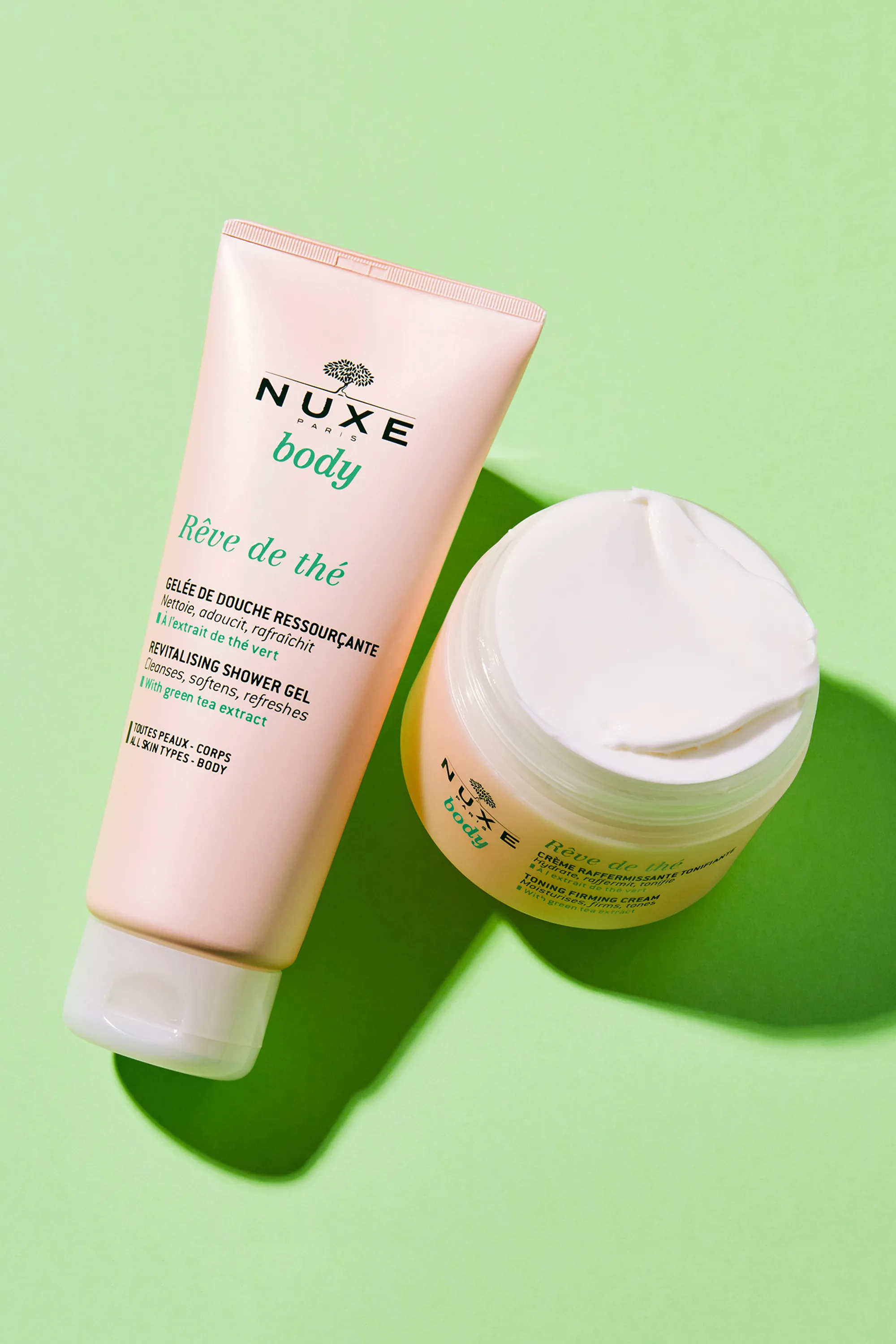Nuxe Gelée de douche ressourçante Rêve de Thé®-200 ml