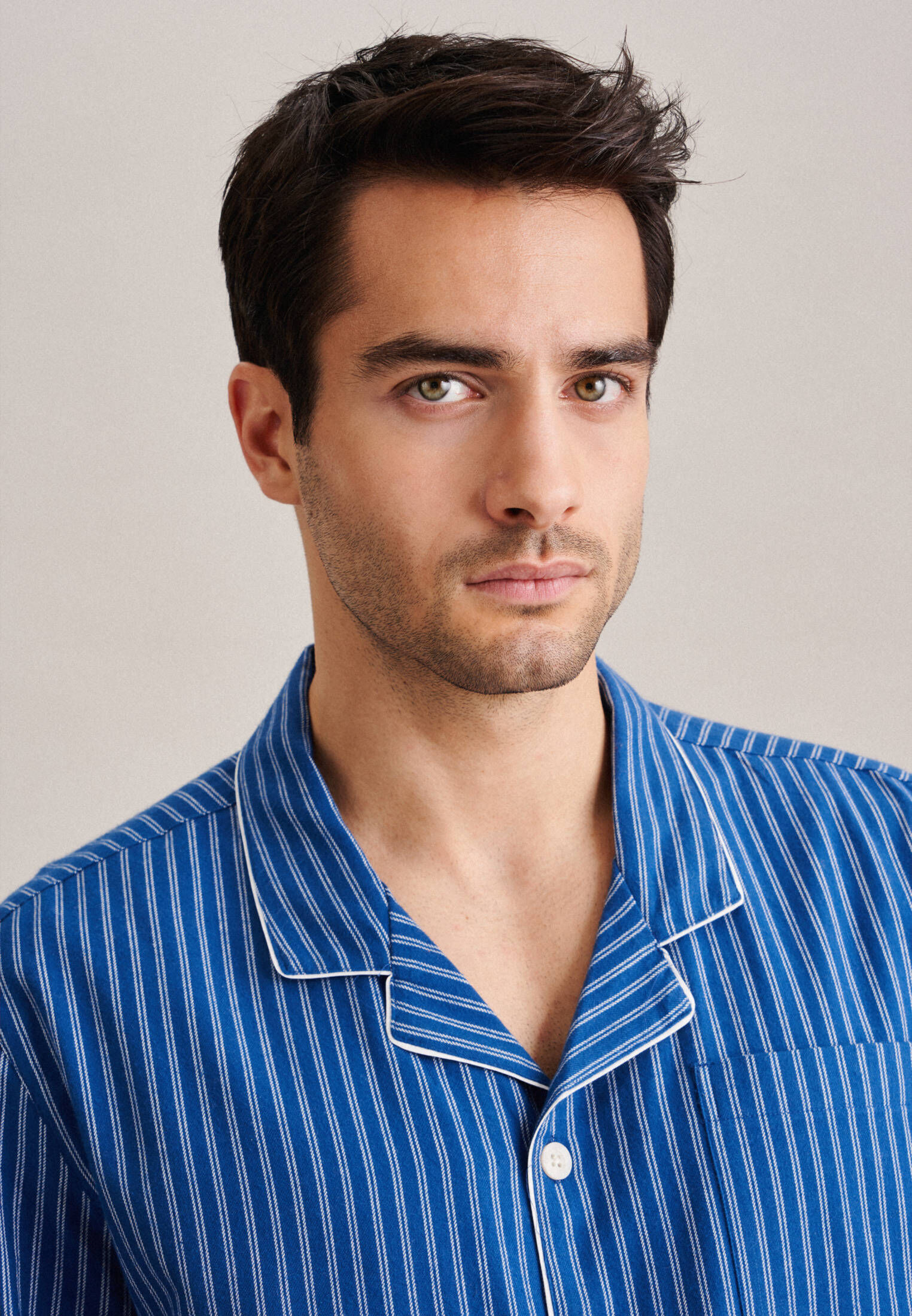 Seidensticker| Herren Pyjama Schwarze Rose