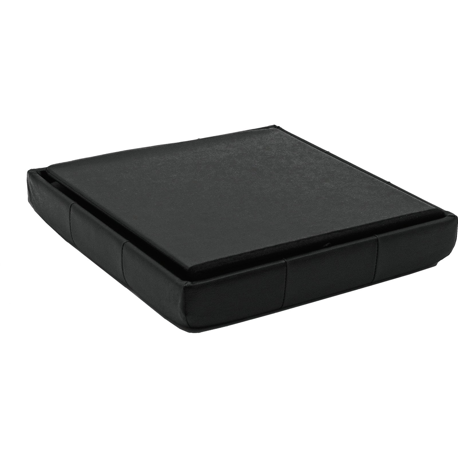 Falthocker Bent, Kunstleder, schwarz