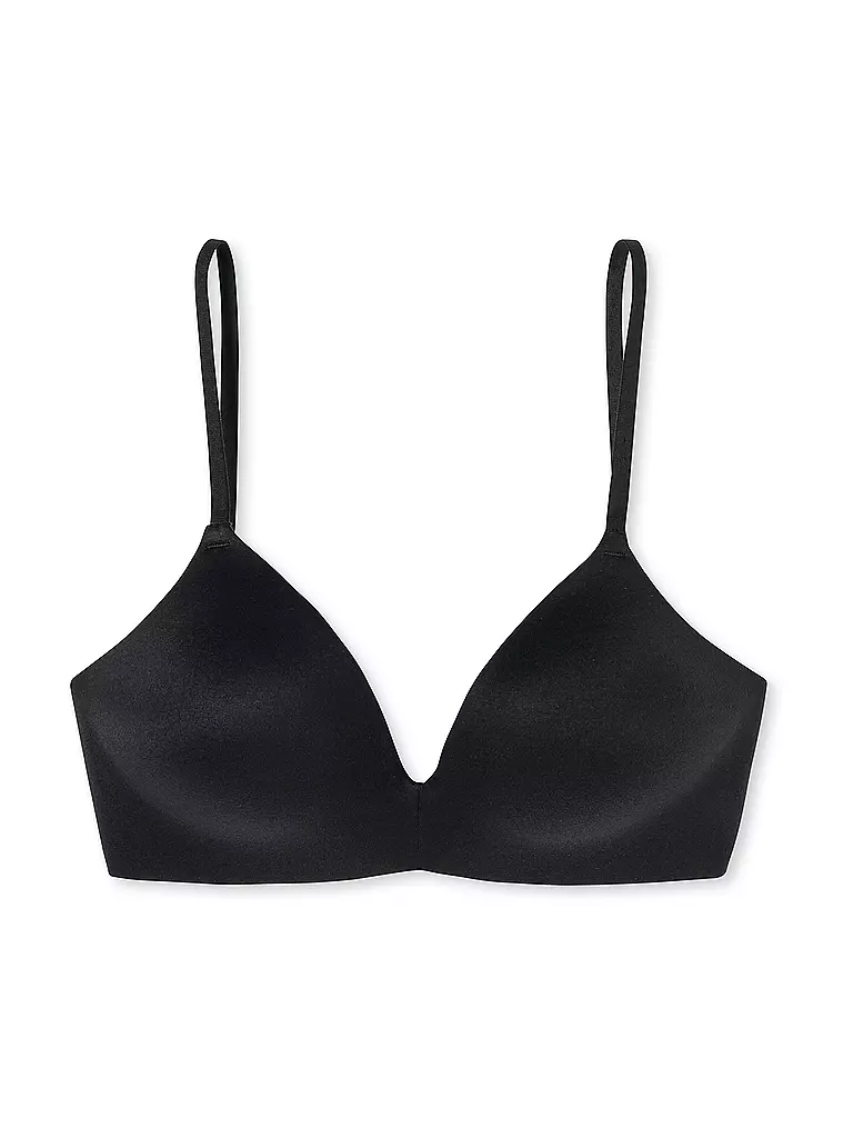 SCHIESSER BH ohne Bügel INVISIBLE SOFT schwarz schwarz