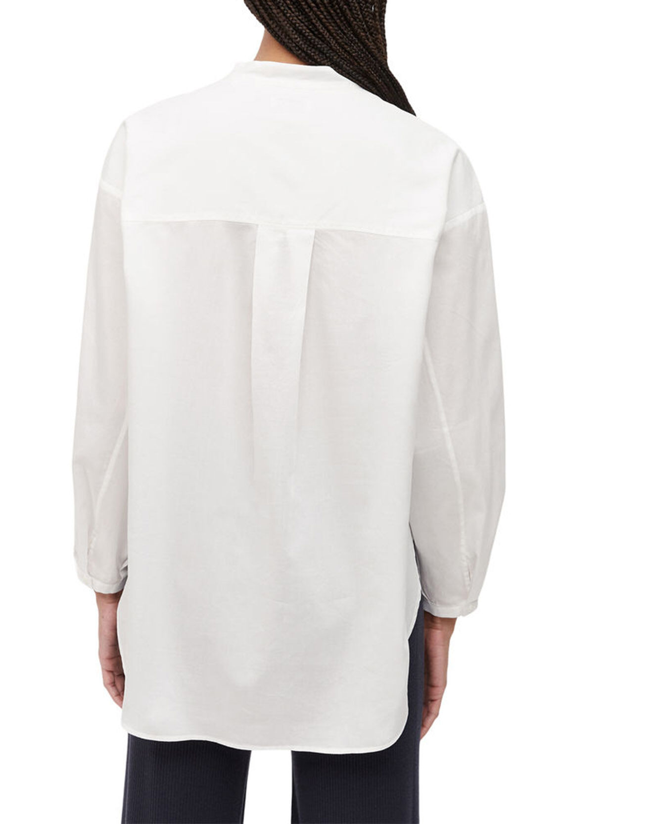 Marc O'Polo Chemise manches longues Col Mao écrue