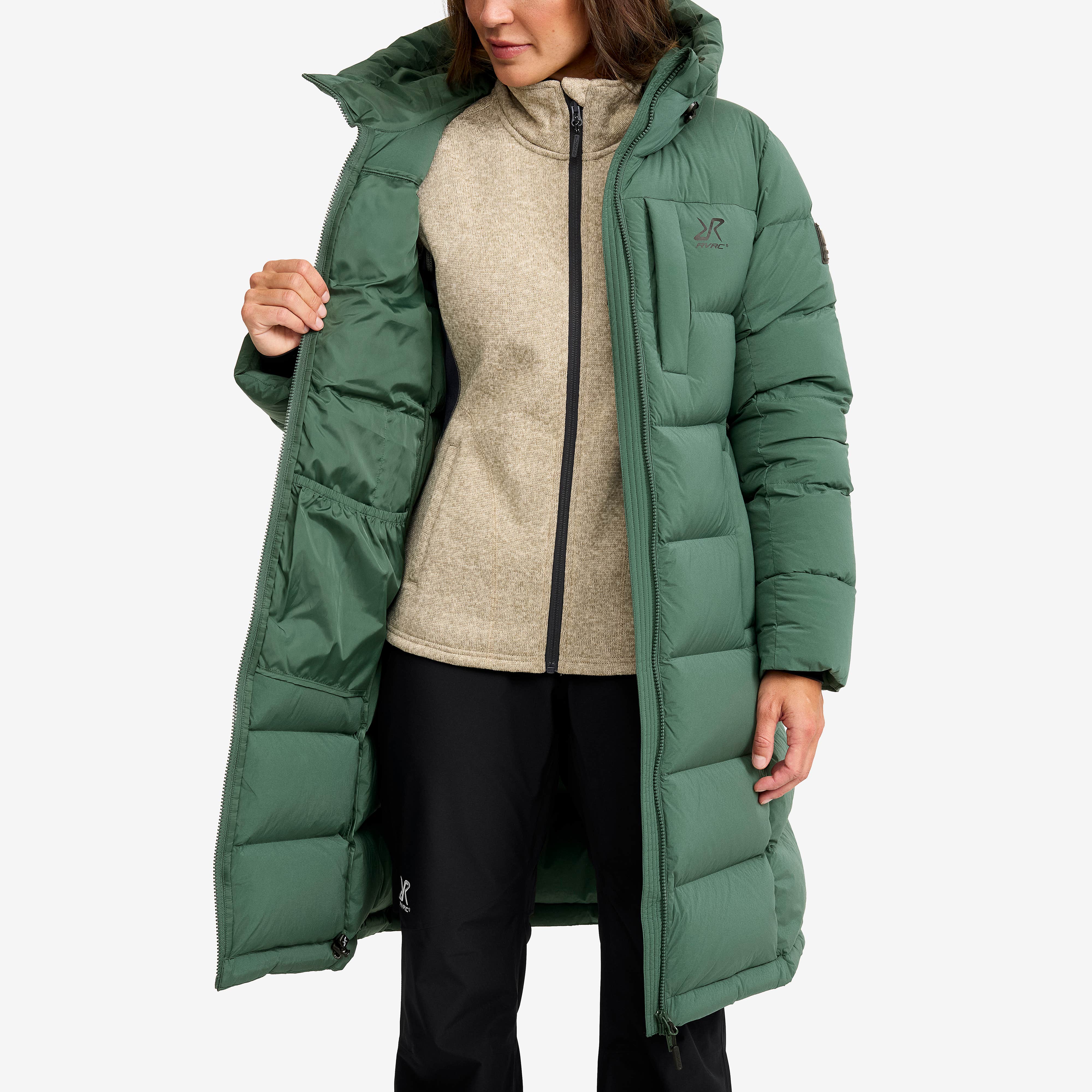 Flexpedition Down Parka Dame Garden Topiary