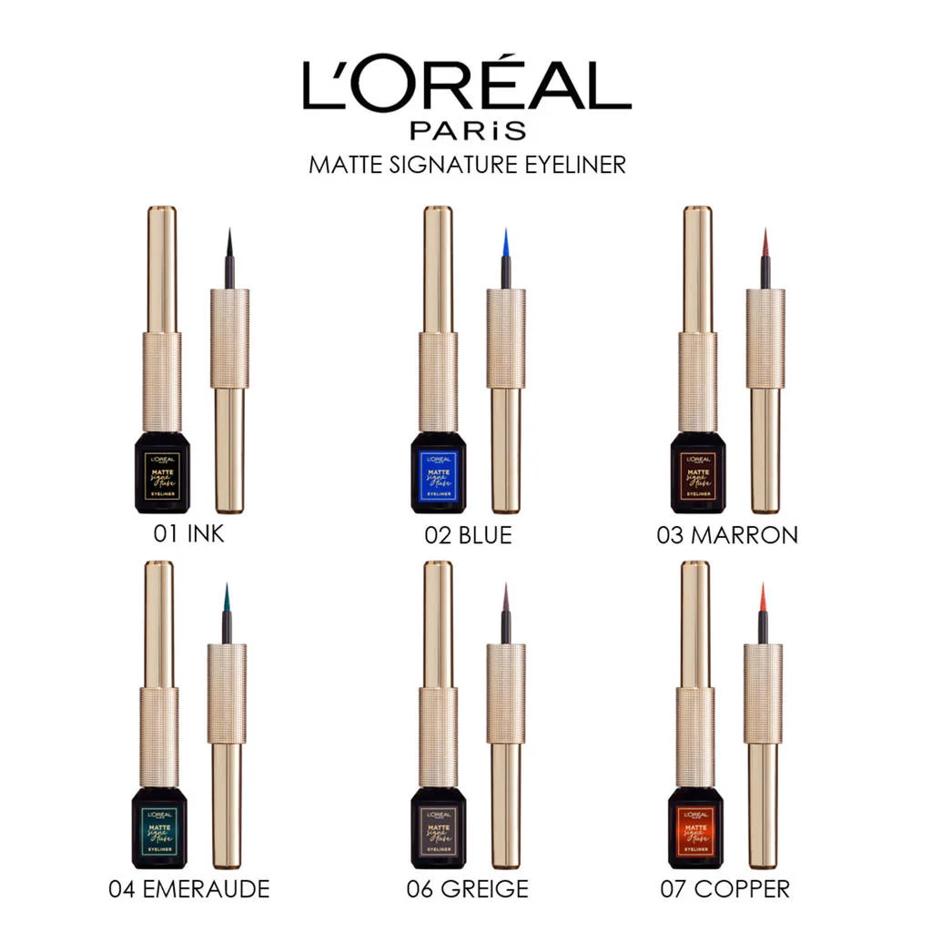 Goede eyelinerMatte Signature Eyeliner - 03 Brown