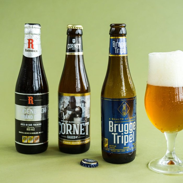 Best of Belgium bierpakket 3x 33cl | Happy socks 41-46