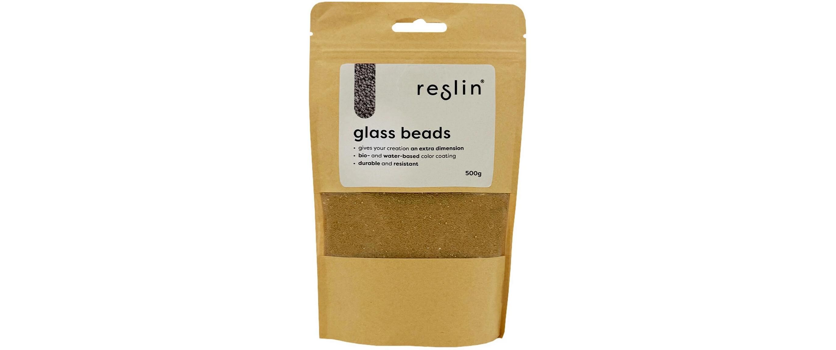 Glasperlen 500 g GoldGlasperlen