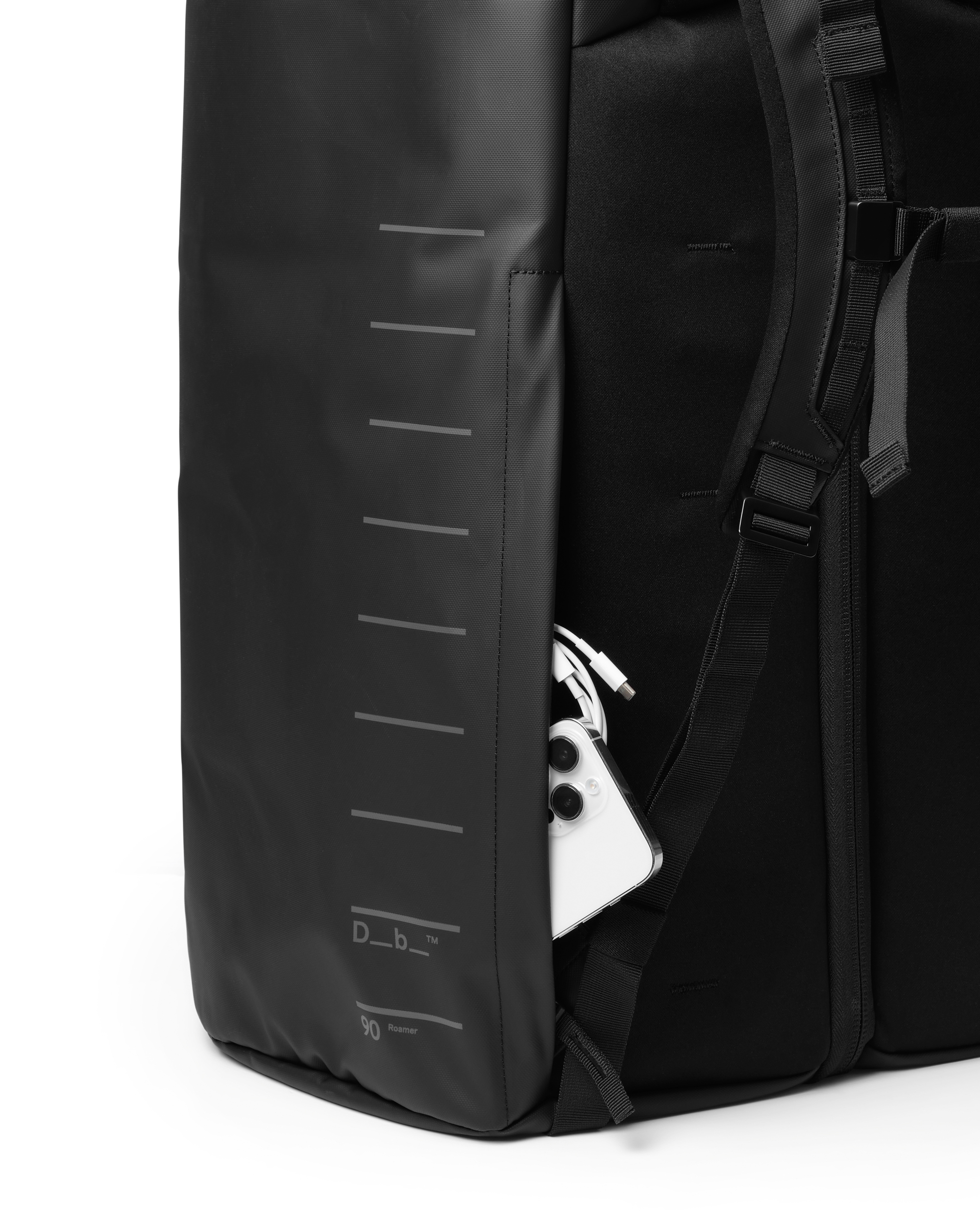 Roamer Pro Split Duffel 90L Black Out