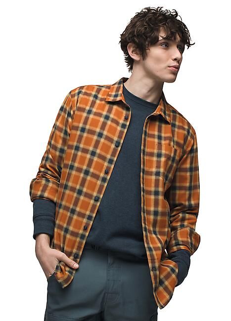 PRANA - CHEMISE LOS FELIZ FLANNEL M