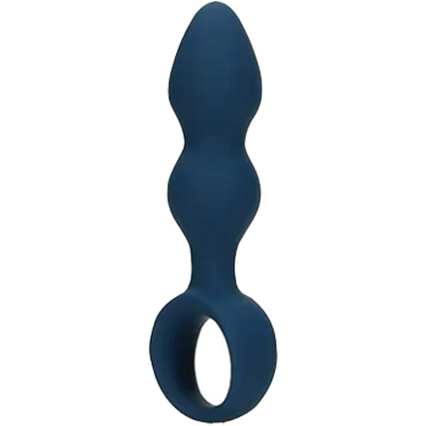 Plug anal - Moyen - Bleu