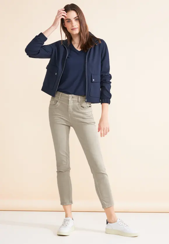Slim Fit Color Jeans - soft sand washed