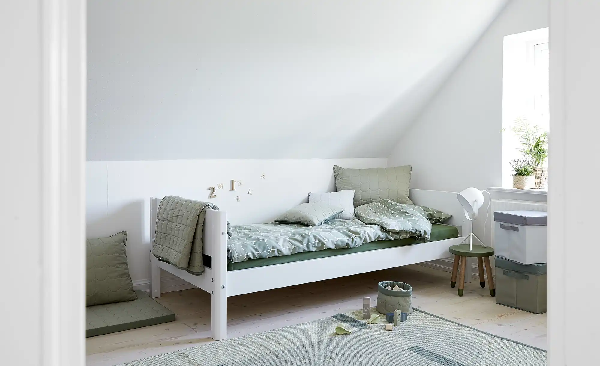 FLEXA Einzelbett Flexa White