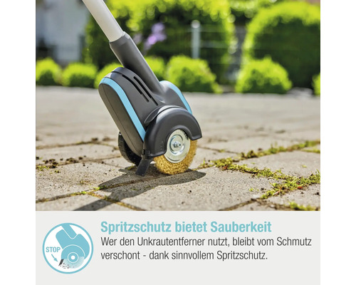 GARDENA EasyWeed 1800 18V accu voegenborstel incl. 2,0 Ah accu en lader