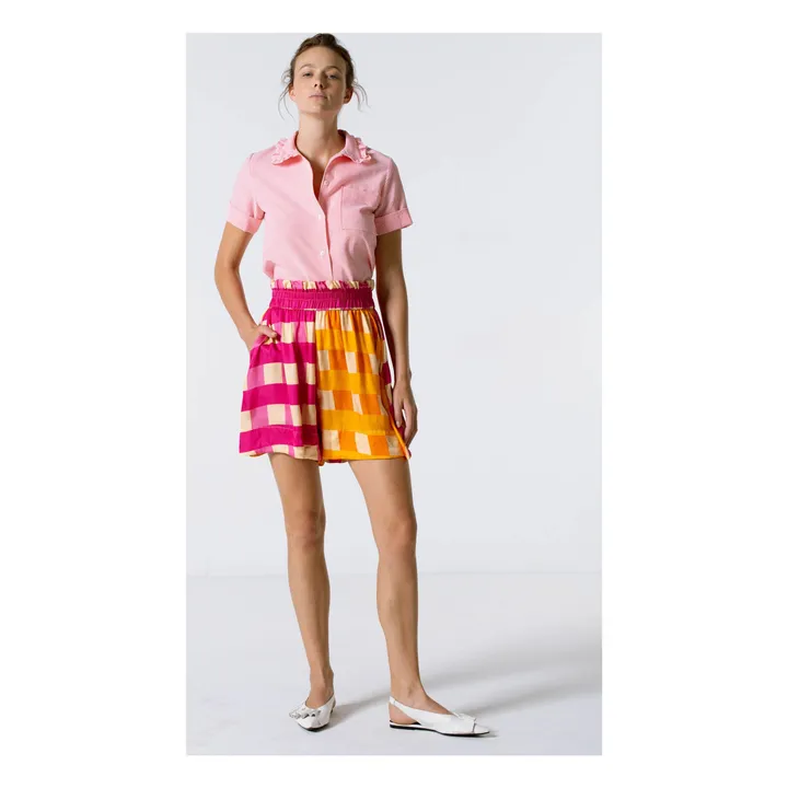 Suzie Winkle Blouse Lina Venice | Rose