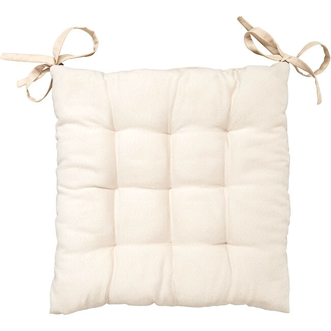 Dessus de chaise beige écru