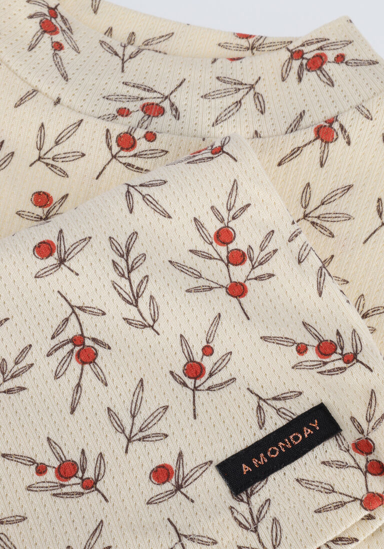 A MONDAY IN COPENHAGEN ecru a monday in copenhagen  amelia t-shirt