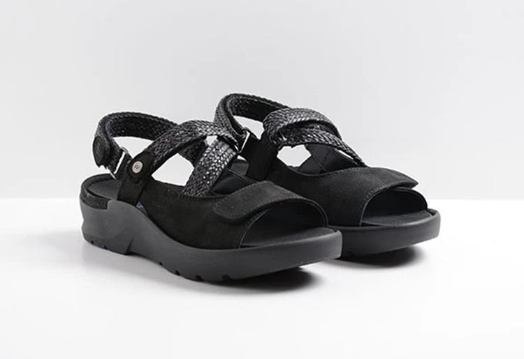 Wolky 00392511 Lisse Antique nubuck zwart