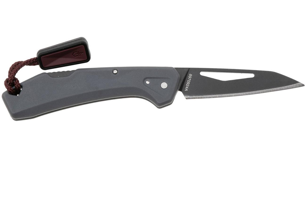 Gerber LST Mini 1074536, Black 440A, Grey Nylon zakmes