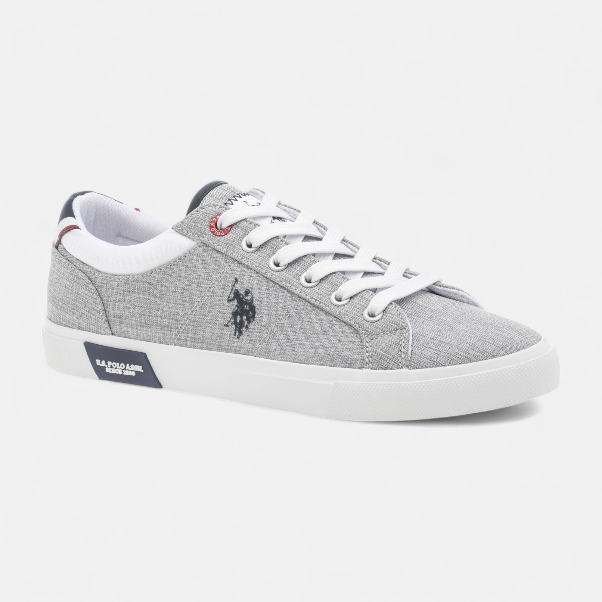Baskets en toile Homme gris