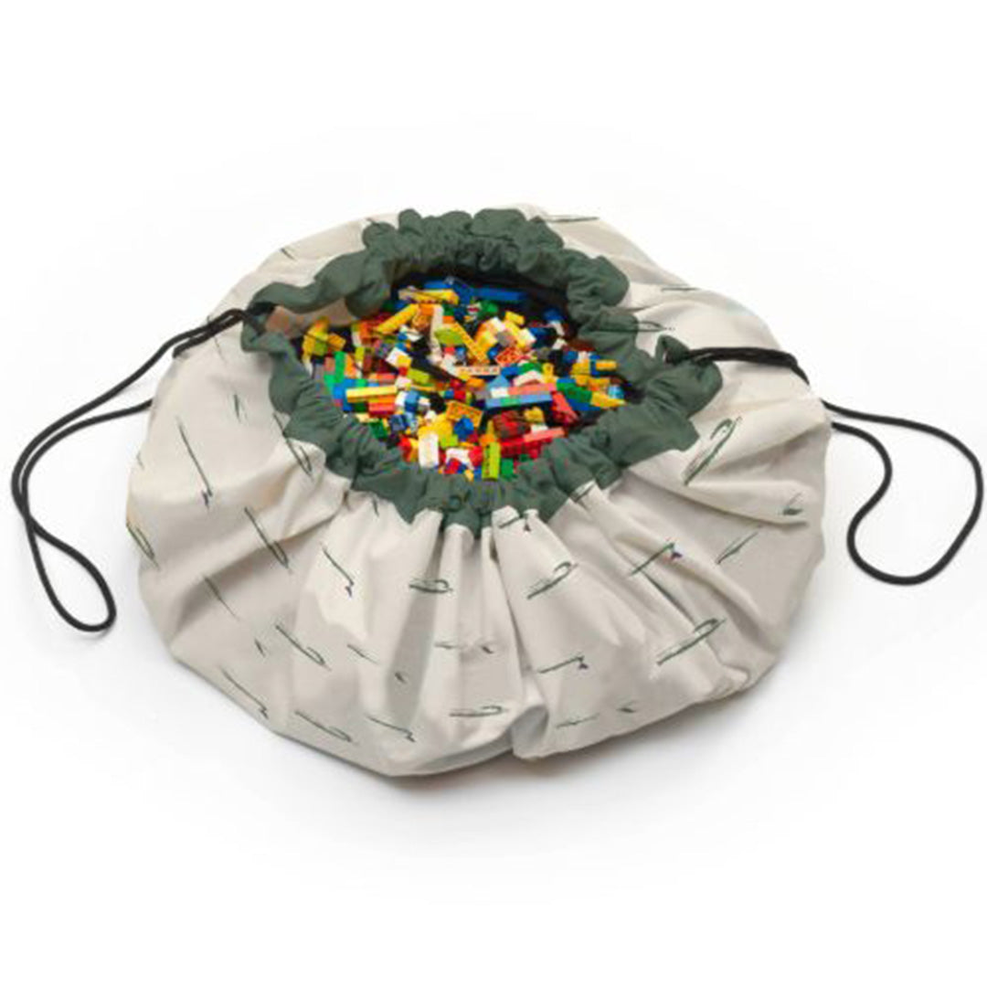 play&go speelkleed en opbergzak - croco