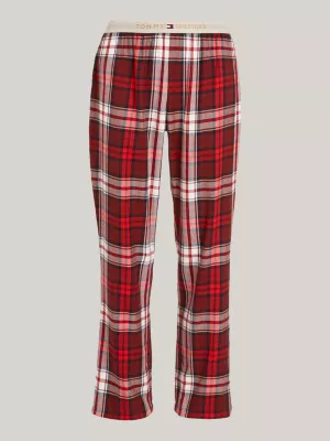 Calças de flanela TH Original para usar em pijamas